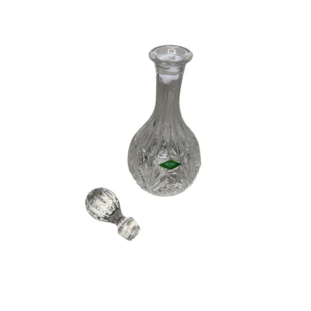 Crystal Decanter Shannon Designs of Ireland Hand Crafted